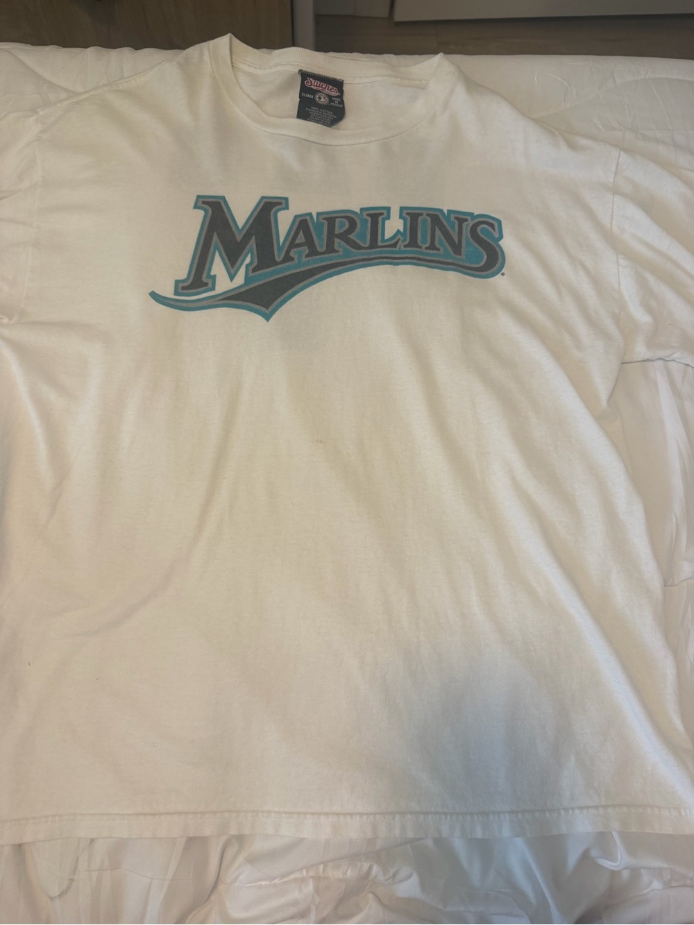 Single Stitch Vintage Y2K Marlins Fathers Day Shirt